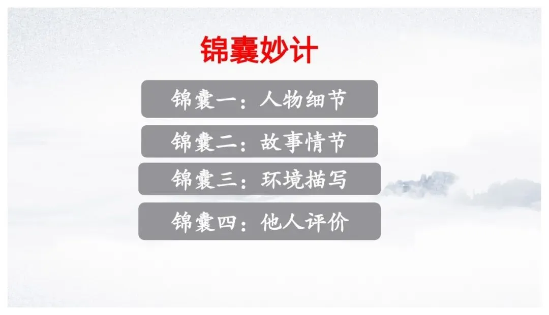 中考小说人物形象专题复习课这样上思路清晰(课件+教学设计+导学案) 第9张