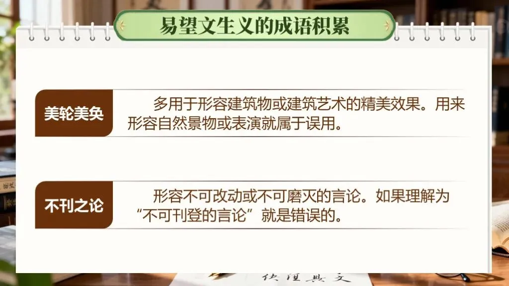 ��中考语文复习《专题二:词语的理解与运用》 | 词语辨析“零失误”秘籍!吃透必考点 第14张 ��中考语文复习《专题二:词语的理解与运用》 | 词语辨析“零失误”秘籍!吃透必考点 第14张