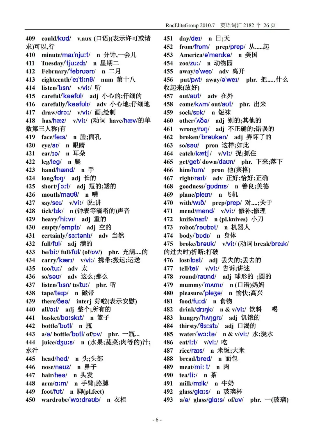 初中英语 2000 词 + 中考高频词(单词 音标版)PDF 可打印!稳步提升! 第7张 初中英语 2000 词 + 中考高频词(单词 音标版)PDF 可打印!稳步提升! 第7张