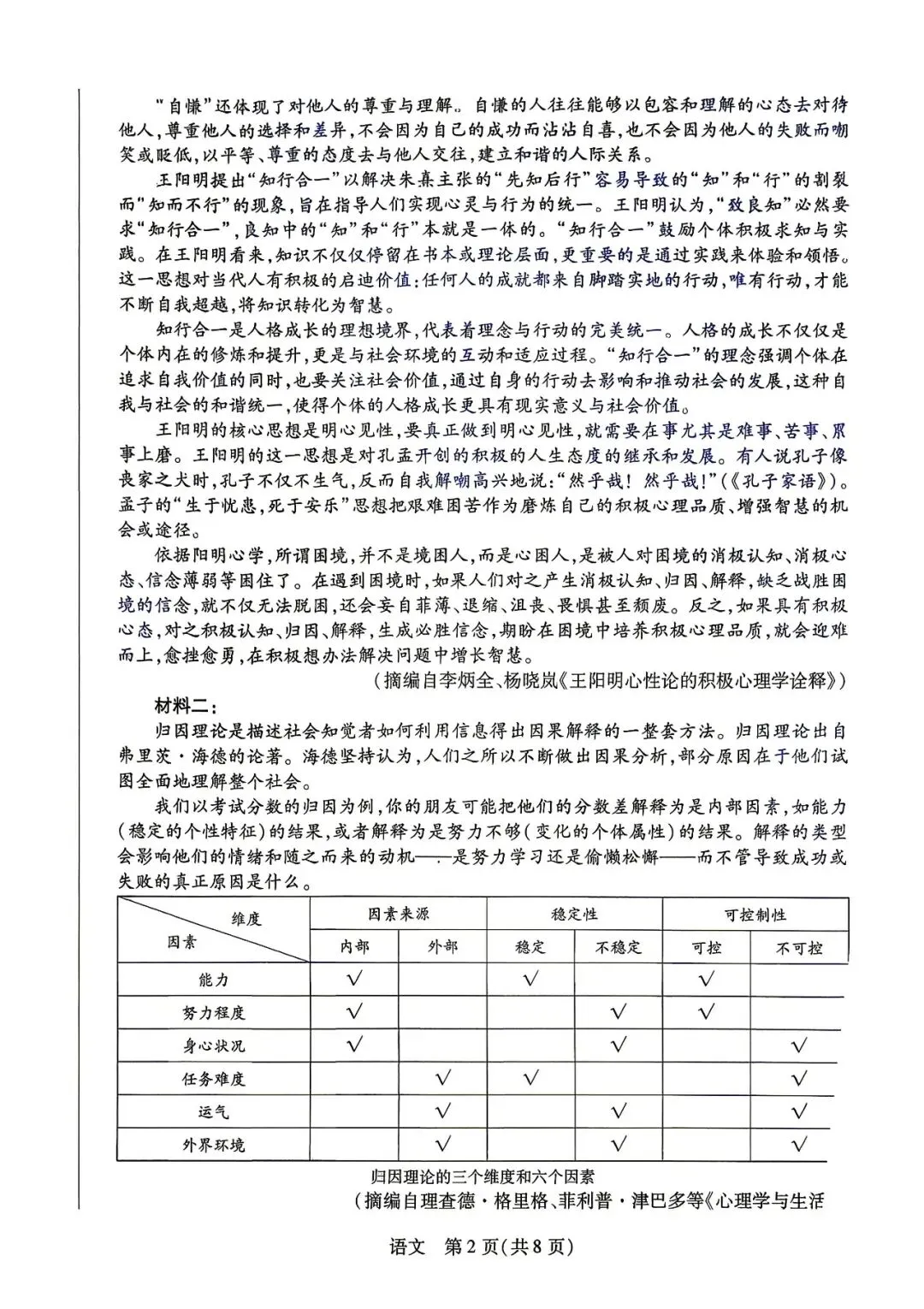 【试卷+答案】2026年安徽省皖豫名校联盟高三4月23-24日天一大联考全科汇总! 第6张 【试卷+答案】2026年安徽省皖豫名校联盟高三4月23-24日天一大联考全科汇总! 第6张