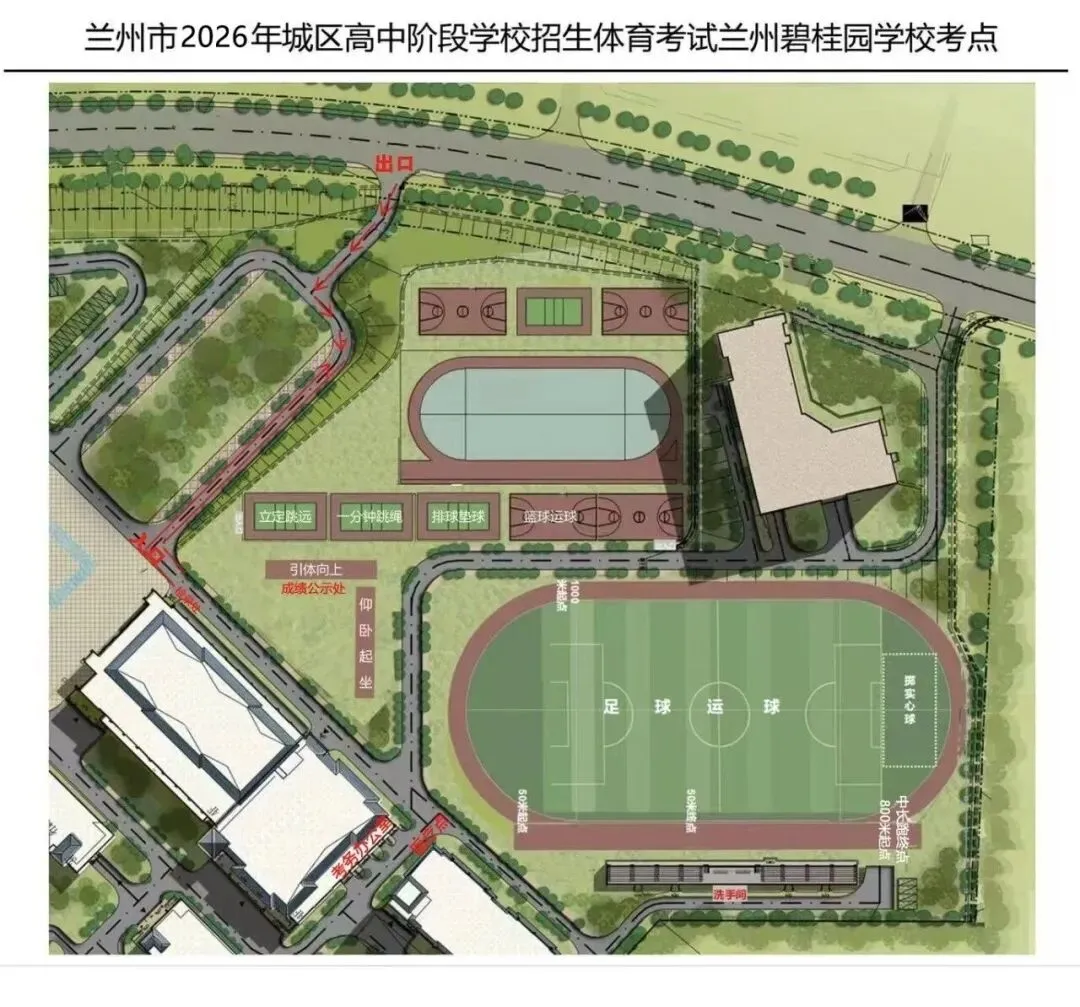 速看!2026年兰州中考体育,时间、考点、规则 第2张