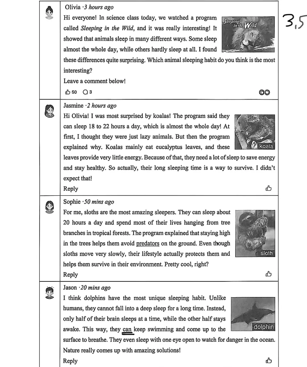 2026上海静安英语中考二模答案+点评|Little和a little,一字之差翻车多少人 第7张 2026上海静安英语中考二模答案+点评|Little和a little,一字之差翻车多少人 第7张
