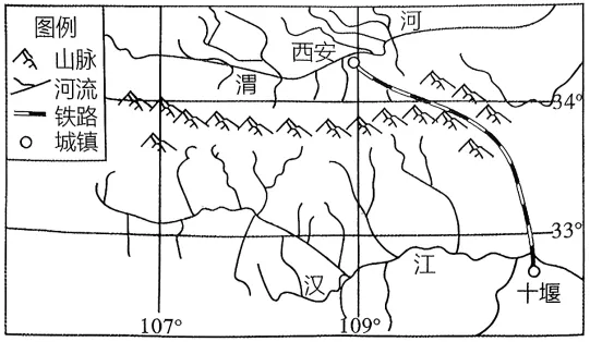 2026年地理中考热点(52)西十高铁 第4张 2026年地理中考热点(52)西十高铁 第4张