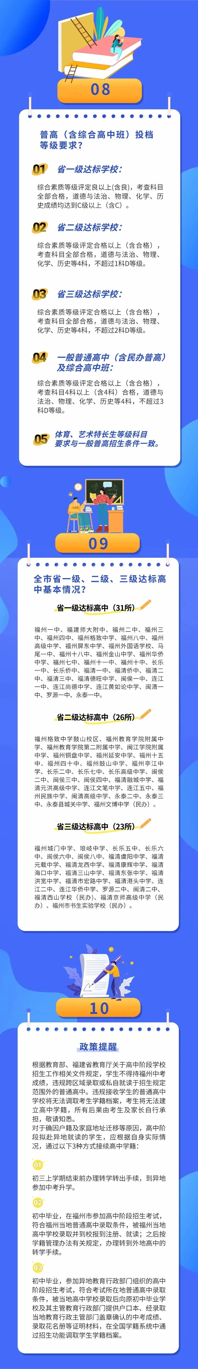 福州发布中考中招新政策 第4张