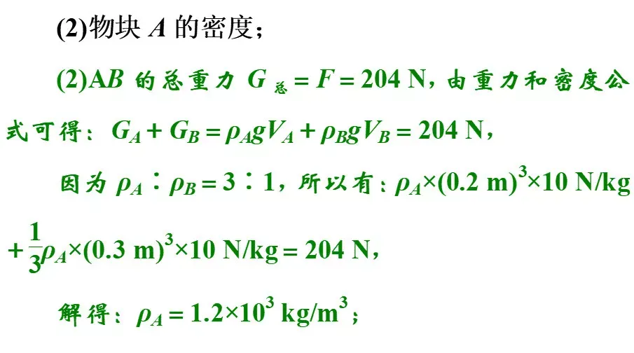 中考物理常考经典压轴题题型 第30张