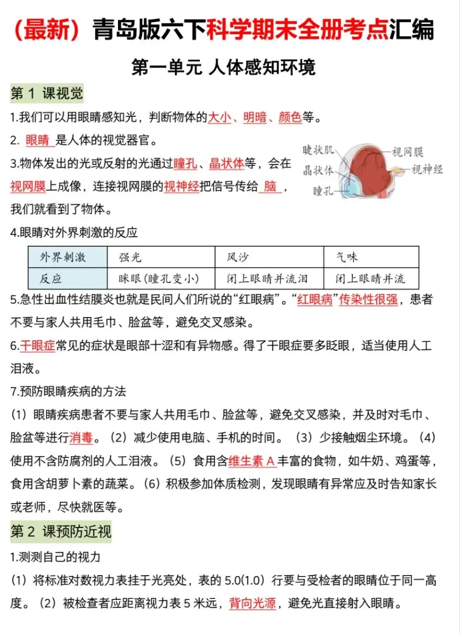 2026春小升初真题卷+科学道法知识点+专项训练|电子版可打印免费分享每日更新 第2张 2026春小升初真题卷+科学道法知识点+专项训练|电子版可打印免费分享每日更新 第2张