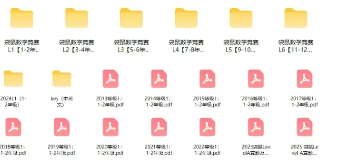 备考袋鼠竞赛必刷:超多历年真题+袋鼠竞赛公式手册,免费领取~ 第11张 备考袋鼠竞赛必刷:超多历年真题+袋鼠竞赛公式手册,免费领取~ 第11张