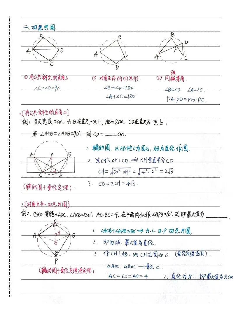 【中考数学重难点】隐圆的五种模型 第5张 【中考数学重难点】隐圆的五种模型 第5张