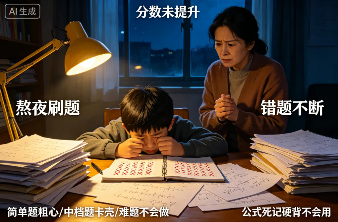 中考数学紧急救急!90%考生栽在这些坑,家长必看,精准提分不内耗 第1张 中考数学紧急救急!90%考生栽在这些坑,家长必看,精准提分不内耗 第1张