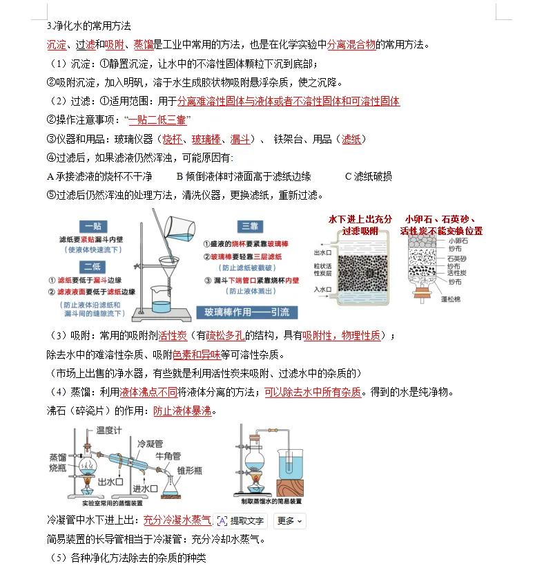 中考化学丨第一轮复习17大专题(习题+答案) 第4张 中考化学丨第一轮复习17大专题(习题+答案) 第4张