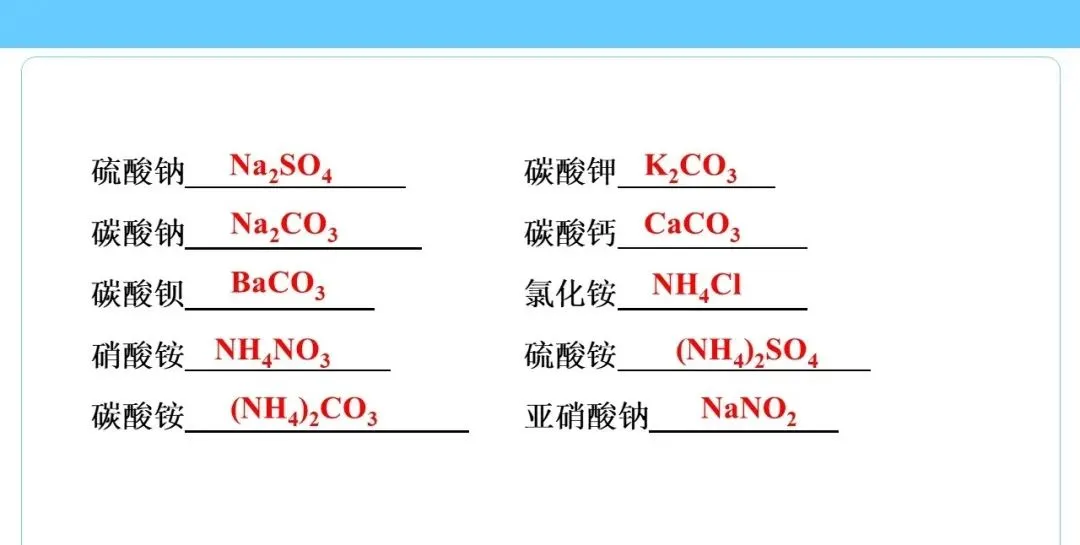 中考专题 化学用语专练 第24张