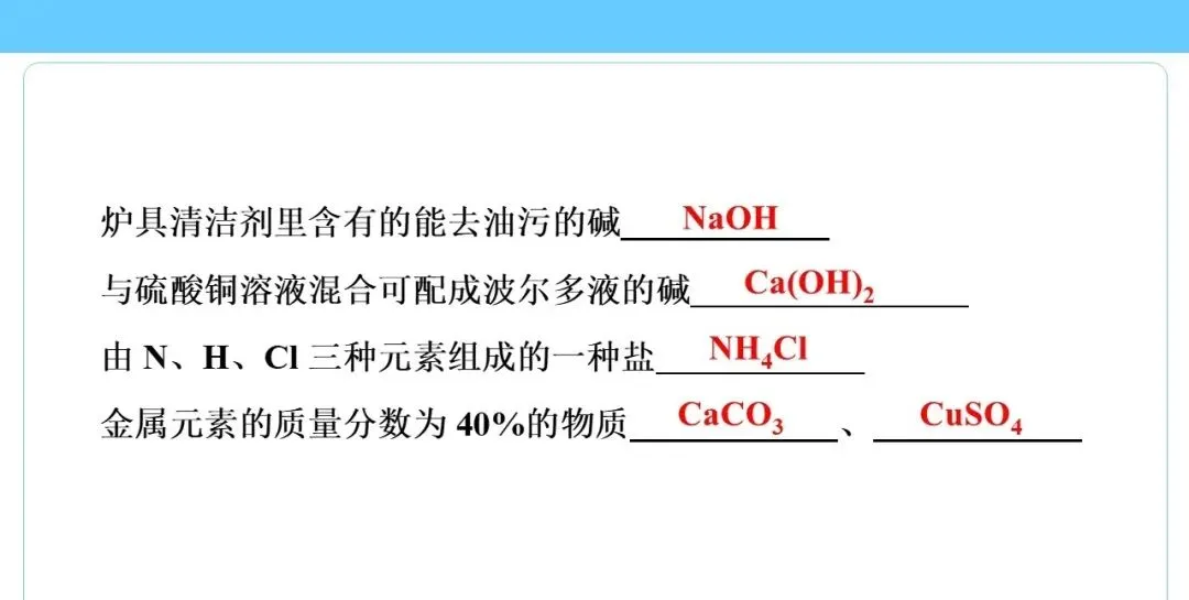 中考专题 化学用语专练 第27张
