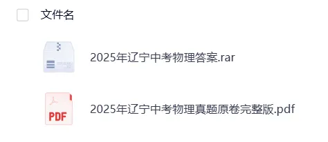 【中考】辽宁2025年中考真题试卷电子版||试题答案PDF(全科目)中考答案解析 第9张