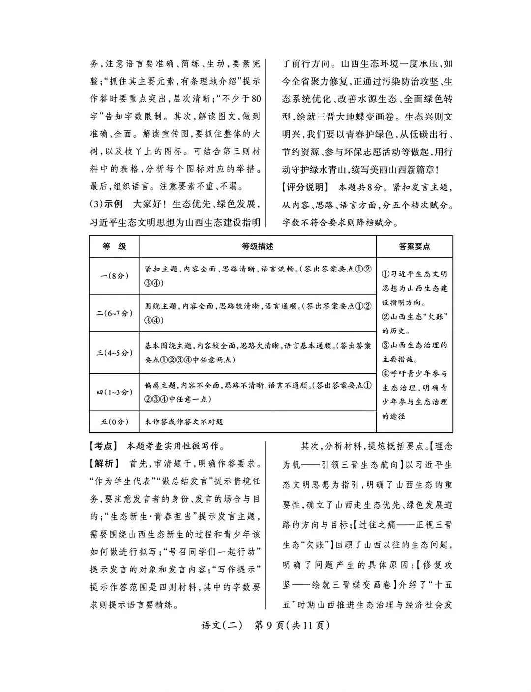 2026年九年级4月末模拟测试 第31张