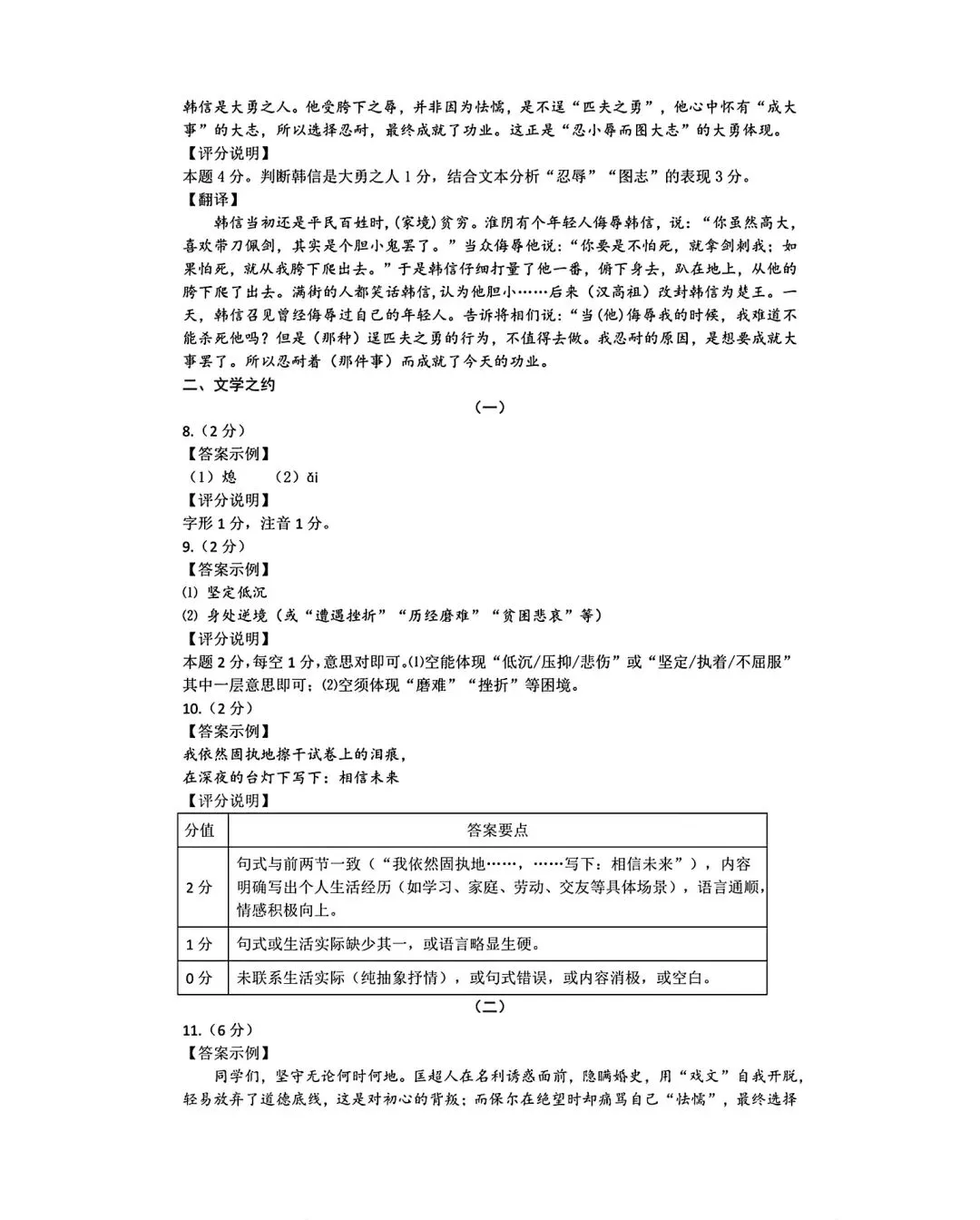 2026年九年级4月末模拟测试 第57张