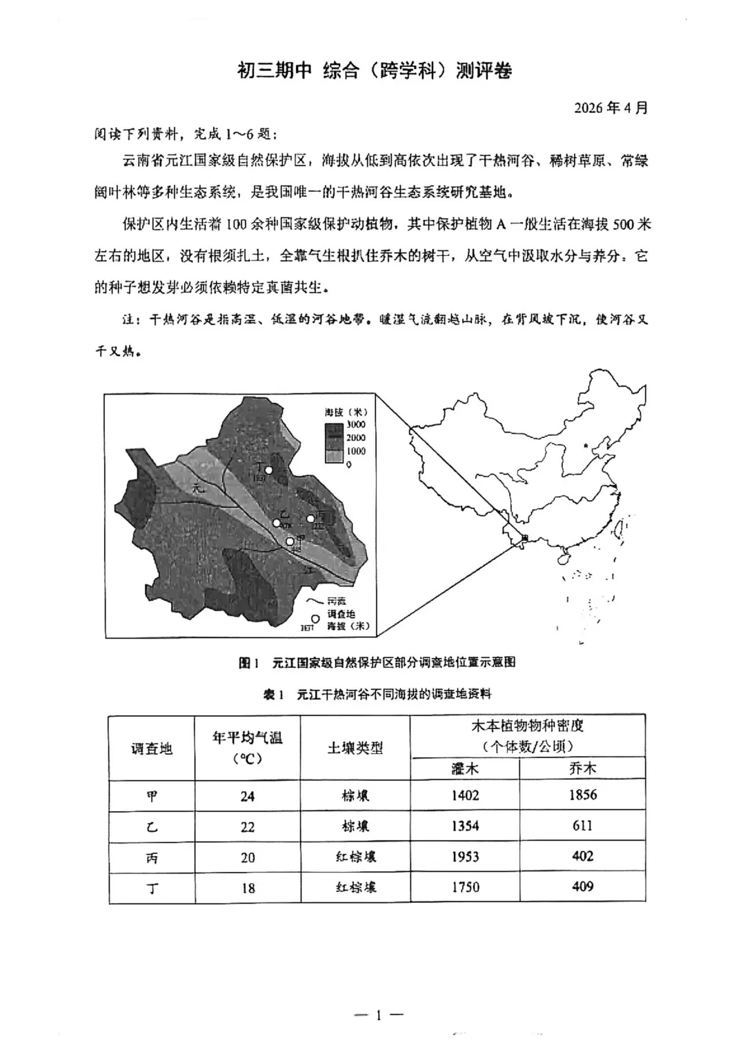 中考 | 2026届最新初三二模试卷分享(徐汇/虹口/杨浦/黄埔/静安/宝山/闵行/松江/崇明区部分试卷) 第122张
