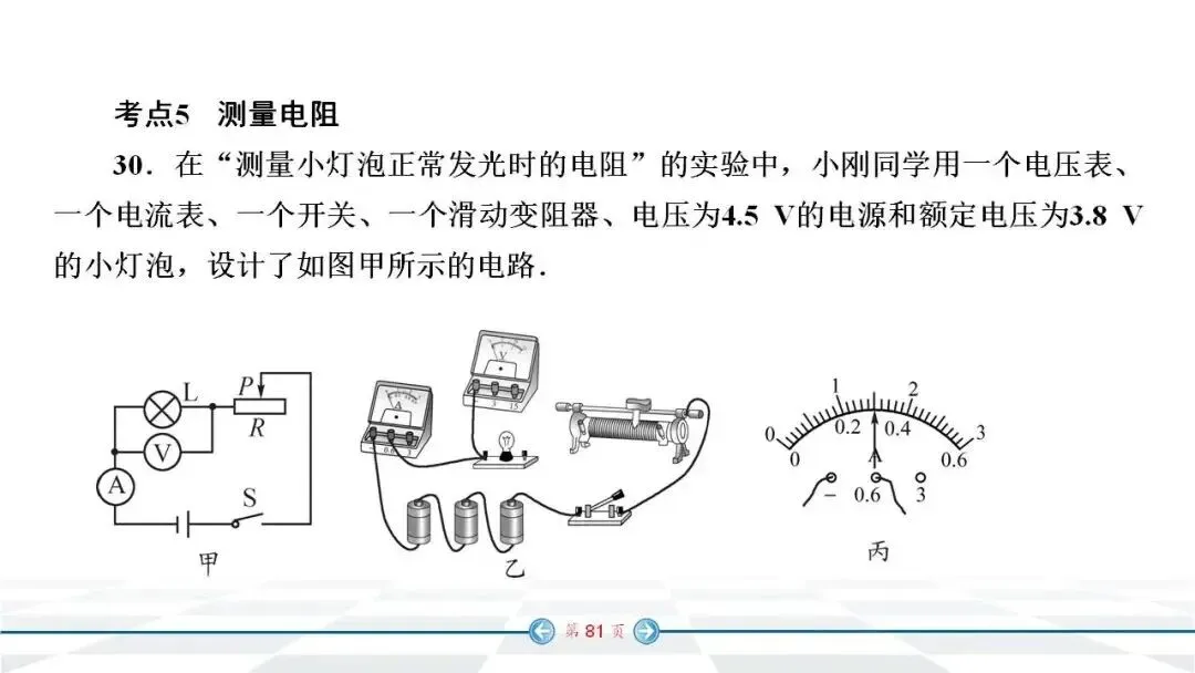 初中物理:中考经典实验题汇编 第74张