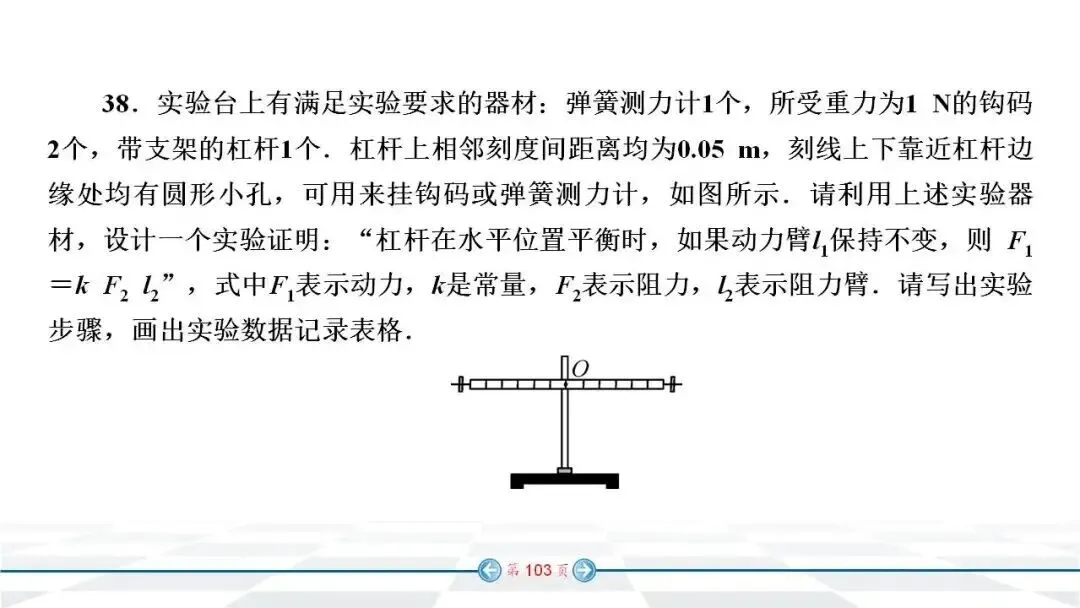 初中物理:中考经典实验题汇编 第96张