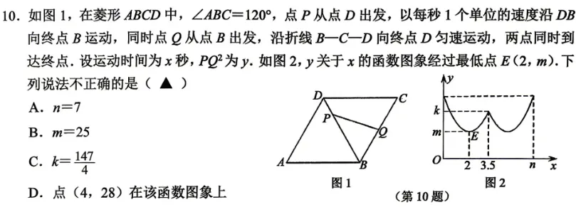 中考风向标,各地一模数学深度复盘 第4张 中考风向标,各地一模数学深度复盘 第4张