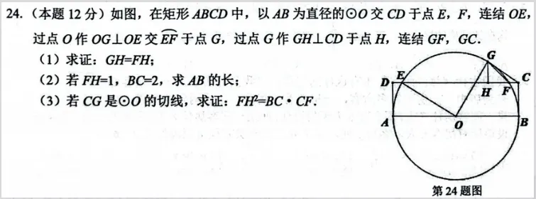 中考风向标,各地一模数学深度复盘 第10张 中考风向标,各地一模数学深度复盘 第10张