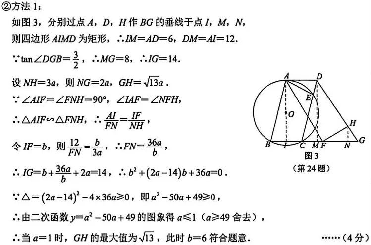 中考风向标,各地一模数学深度复盘 第22张 中考风向标,各地一模数学深度复盘 第22张