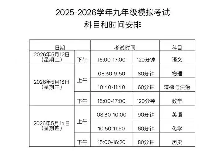 速领!26佛山中考二模时间定了,往年真题汇总好了 第1张 速领!26佛山中考二模时间定了,往年真题汇总好了 第1张
