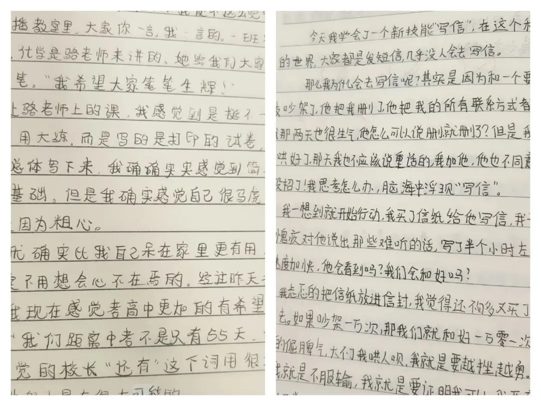 一纸书信藏真心,备考路上皆成长|中考51天冲刺日记·成长篇-第1张图片-四季读书网