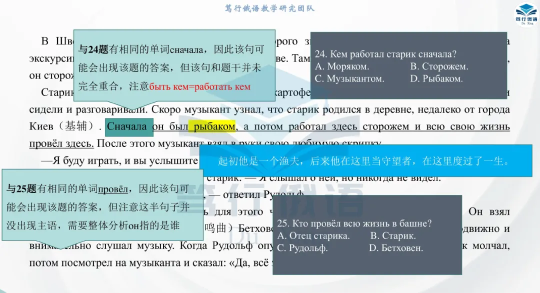 2018年俄语公共四级真题,到底考了些什么? 第8张 2018年俄语公共四级真题,到底考了些什么? 第8张