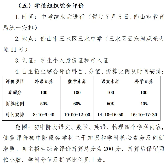 佛山高中自主招生题目有多难?往年真题汇总,赶紧收藏! 第22张