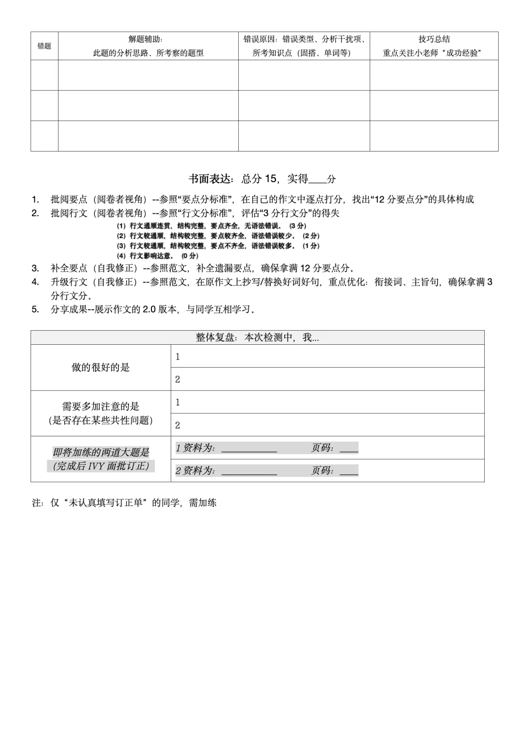 打磨原创评讲课丨真心求问:试卷评讲妙招?无以相报,免费资料回馈! 第13张