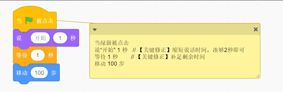 Scratch二级真题“找茬”:这道10分题,全班为啥都做错了? 第2张 Scratch二级真题“找茬”:这道10分题,全班为啥都做错了? 第2张
