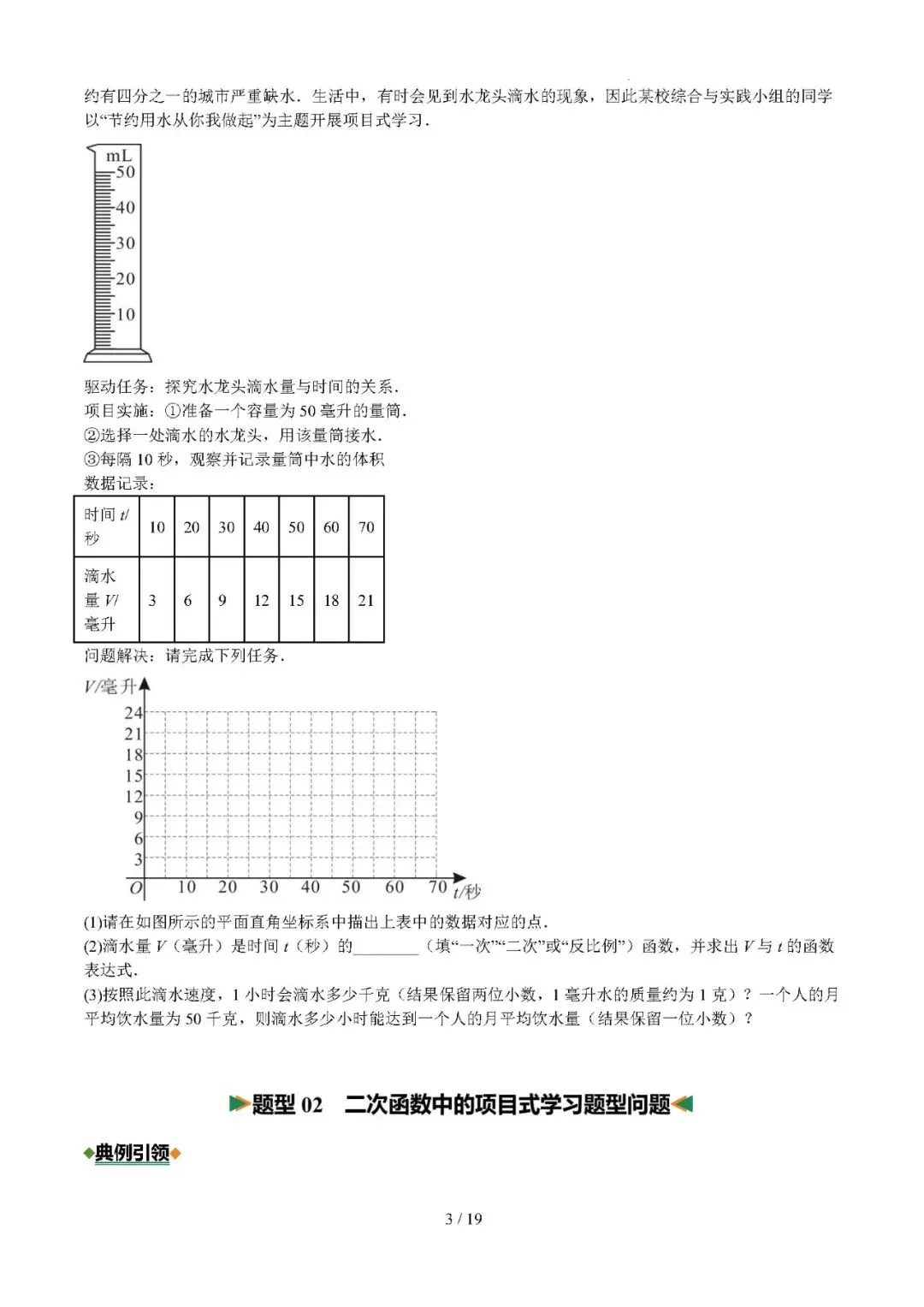 【中考数学】2026年中考数学热点题型专练:综合实践与项目式学习题型问题 第3张 【中考数学】2026年中考数学热点题型专练:综合实践与项目式学习题型问题 第3张