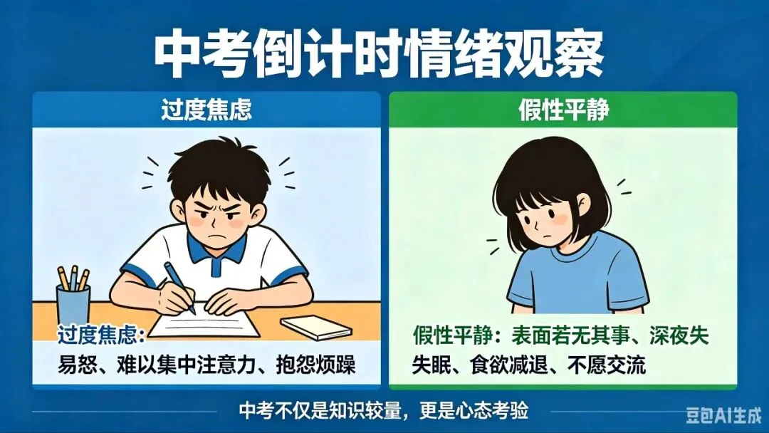 最后冲刺50天,给中考家长的3个心理疏导建议,助孩子平稳上岸! 第3张 最后冲刺50天,给中考家长的3个心理疏导建议,助孩子平稳上岸! 第3张