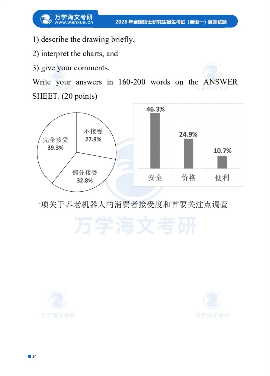 2026年考研英语一真题试卷及答案解析完整版PDF(可下载) 第2张