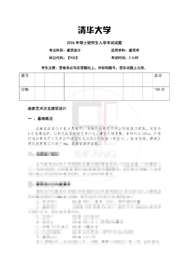 【真题来袭】17所985高校建筑学考研历年真题,这么多学校都改双理论了,你还不知道!? 第4张 【真题来袭】17所985高校建筑学考研历年真题,这么多学校都改双理论了,你还不知道!? 第4张