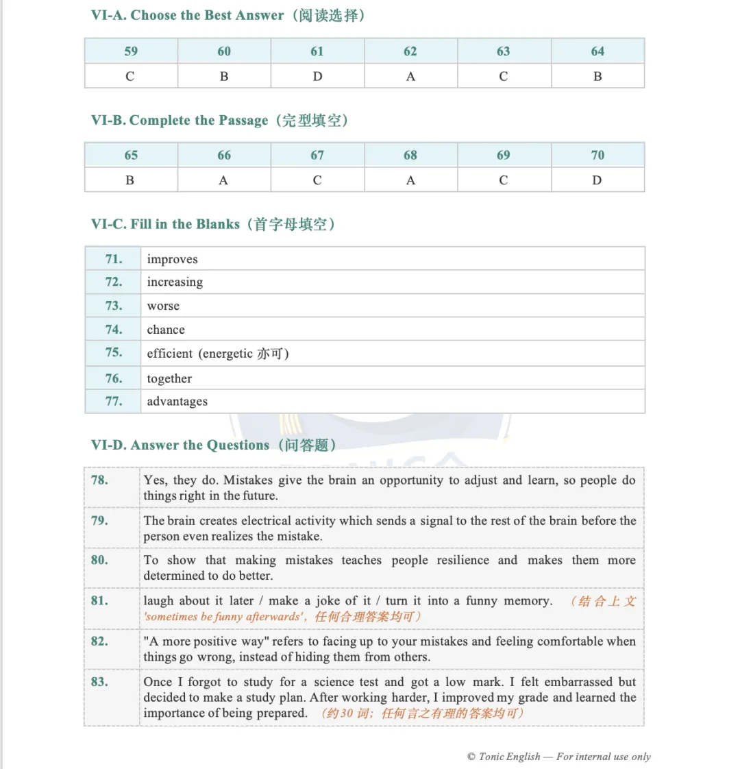 2026上海长宁英语中考二模答案+点评|选材这么好,值得深度阅读 第3张 2026上海长宁英语中考二模答案+点评|选材这么好,值得深度阅读 第3张