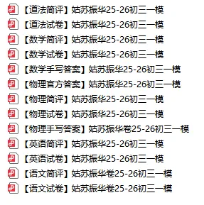 最新!苏州六区英语一模试卷出炉!难度全解析! 第25张 最新!苏州六区英语一模试卷出炉!难度全解析! 第25张