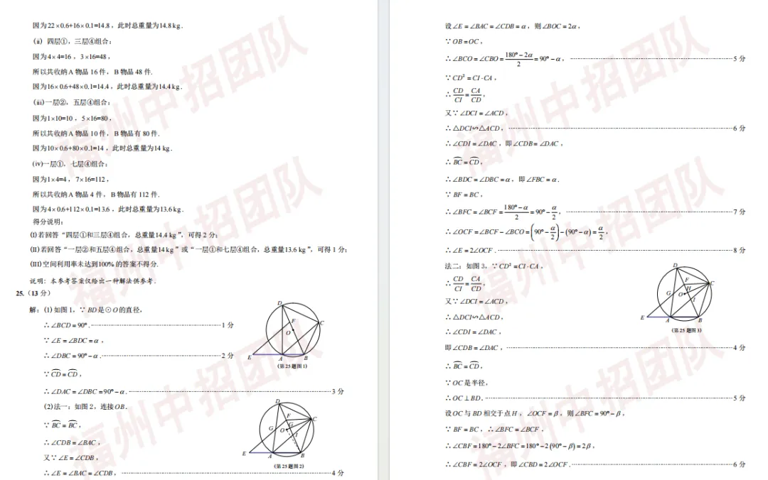 二检数学压轴会怎么考?往年真题给你汇总了!就考这些! 第35张 二检数学压轴会怎么考?往年真题给你汇总了!就考这些! 第35张