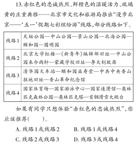 北京中考政治,其实在考你家孩子的三观 第4张 北京中考政治,其实在考你家孩子的三观 第4张