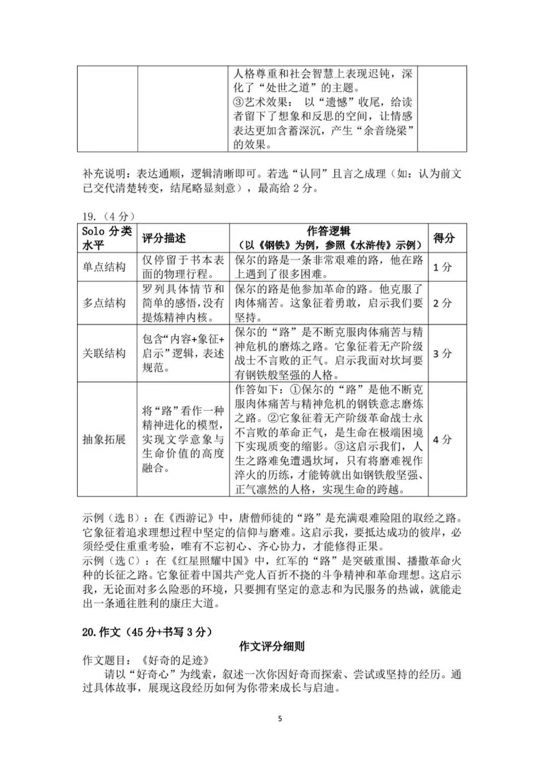 深圳26中考二模|多区开考!罗湖/宝安/光明/南二外初三二模试卷+答案出炉! 第67张