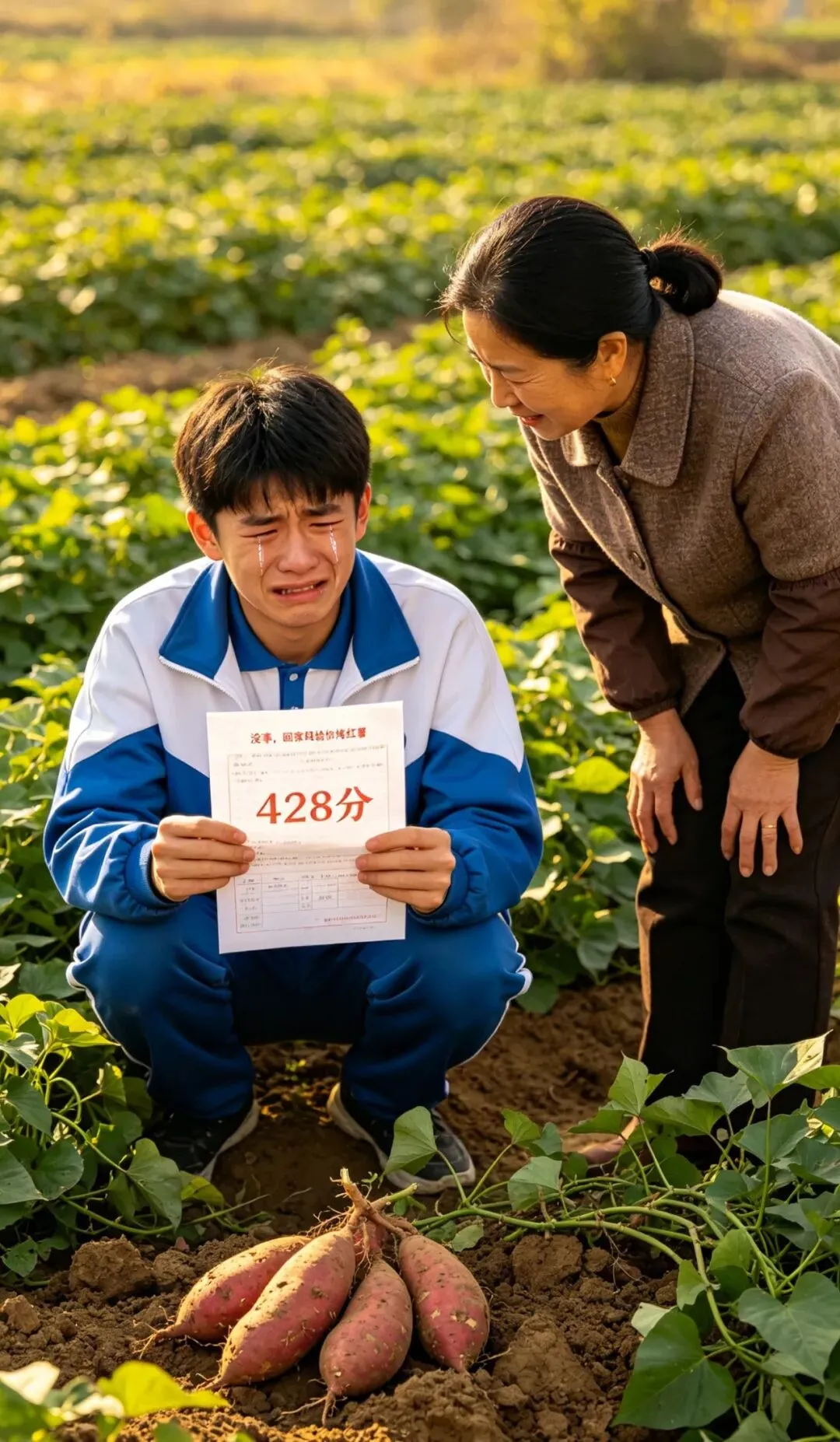 中考428分,我蹲在红薯地里哭了,妈妈只说了一句话(作者:李海南) 第4张 中考428分,我蹲在红薯地里哭了,妈妈只说了一句话(作者:李海南) 第4张