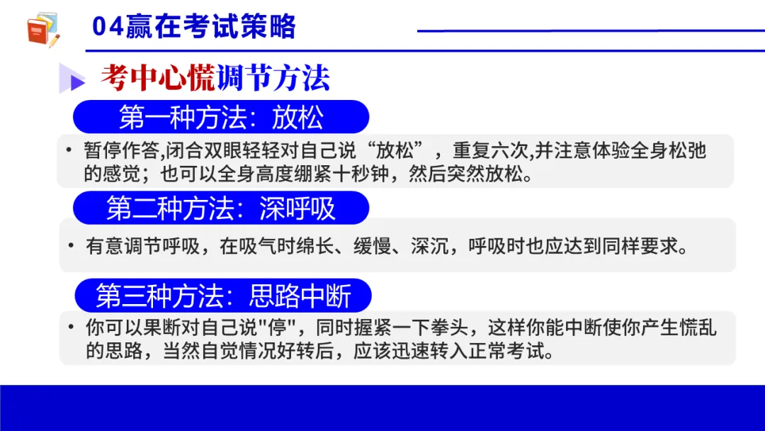 考前心理锦囊|自信赢战中考!| 中考心理辅导讲座 第58张 考前心理锦囊|自信赢战中考!| 中考心理辅导讲座 第58张