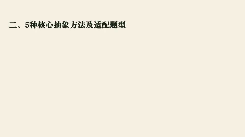 中考历史抽象法总结——包括六本书抽象法运用指南 第4张