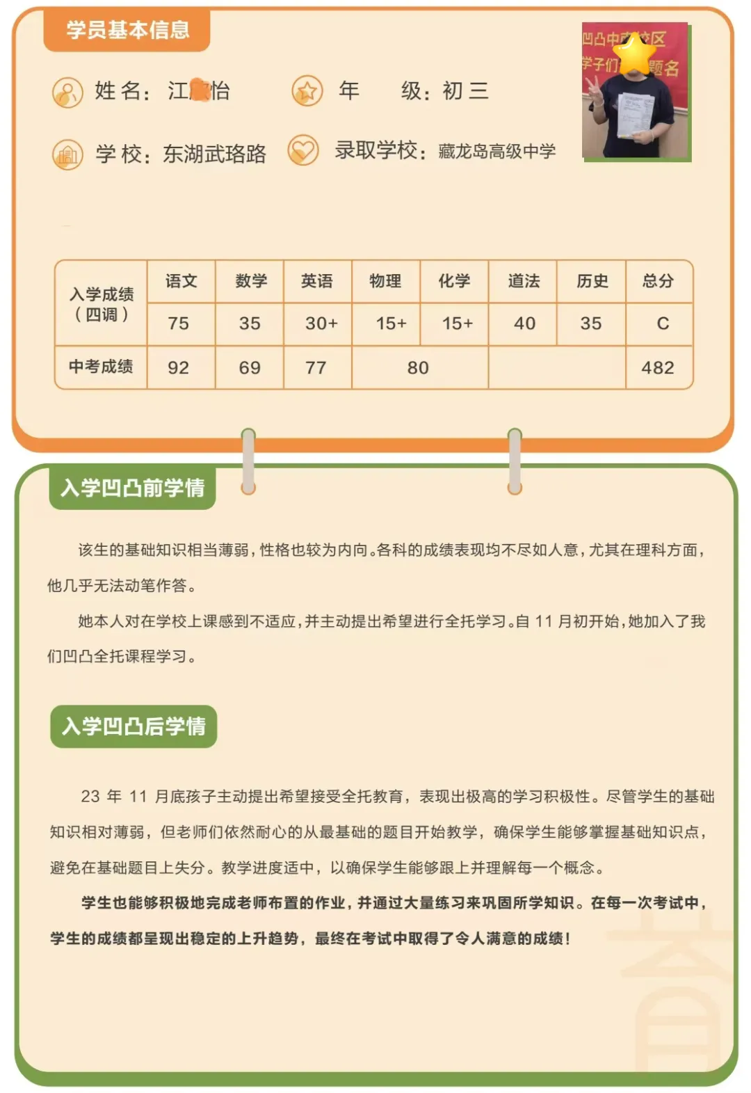 武汉凹凸教育|2026届全日制中考文化课招生简章 第145张