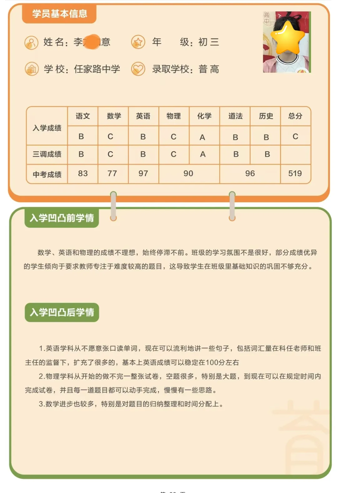 武汉凹凸教育|2026届全日制中考文化课招生简章 第152张