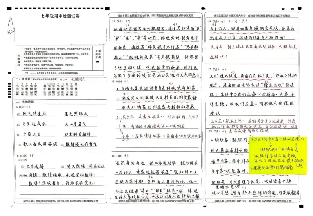 长假开始了,期中试卷反思订正还是不能少 第16张 长假开始了,期中试卷反思订正还是不能少 第16张