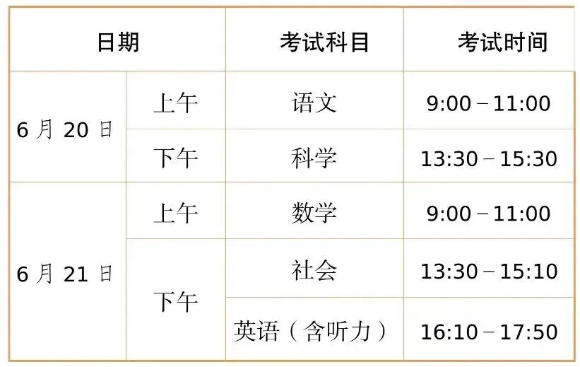 东阳2026年中考政策公布! 第6张 东阳2026年中考政策公布! 第6张