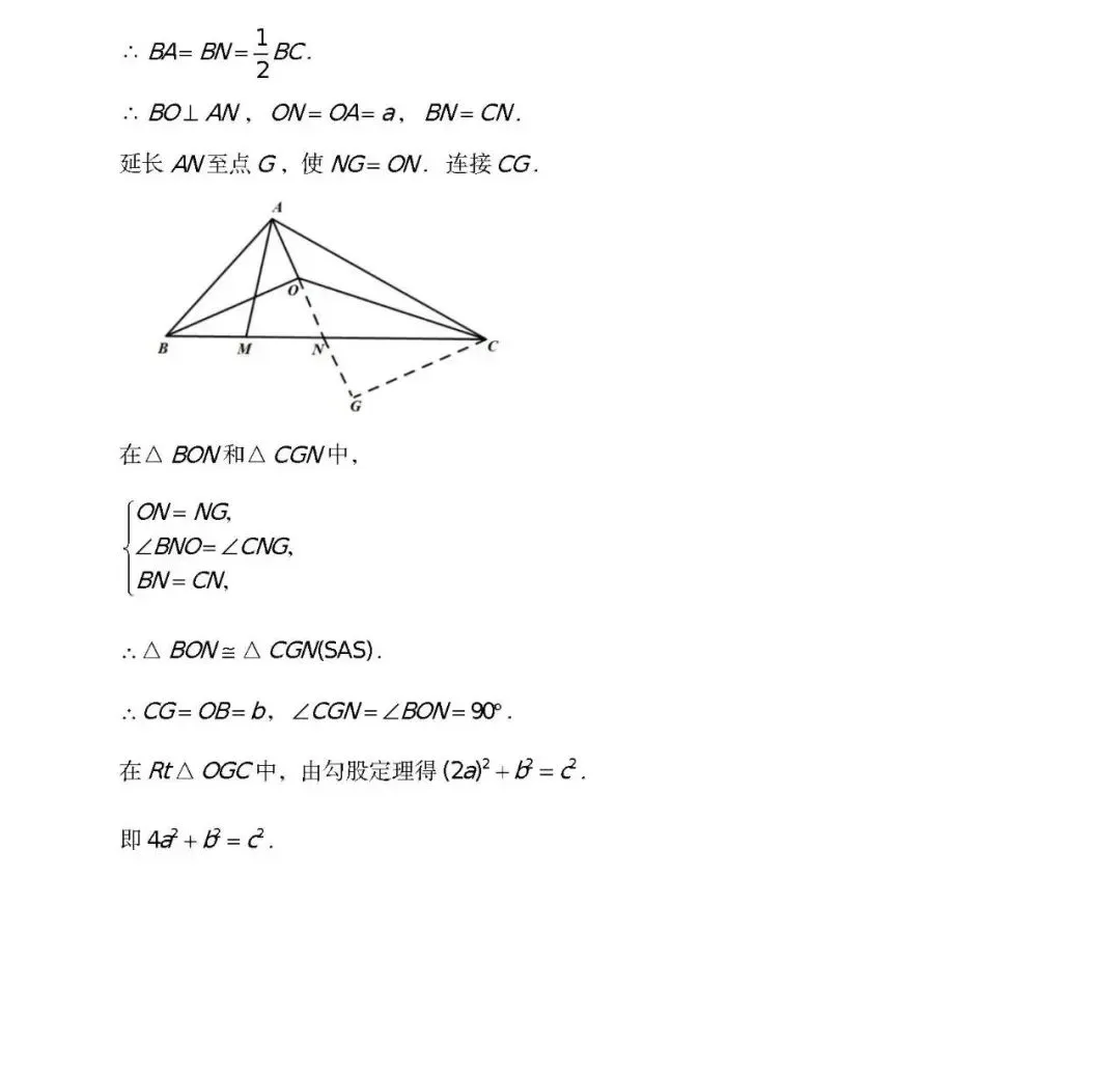 中考前数学适应性试卷 第13张