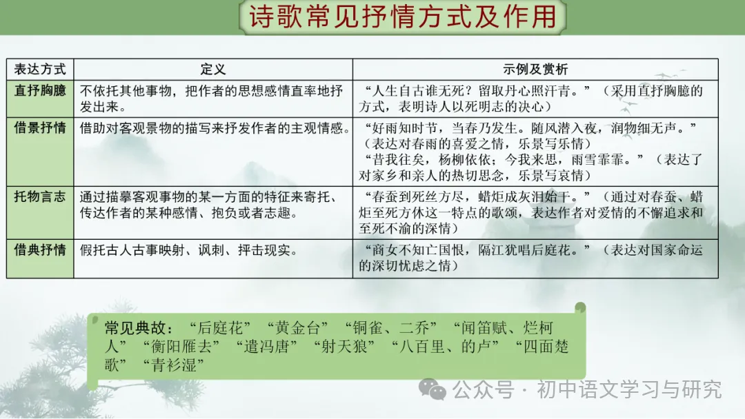 2026年中考专题复习:古诗词阅读技巧 ppt 第95张