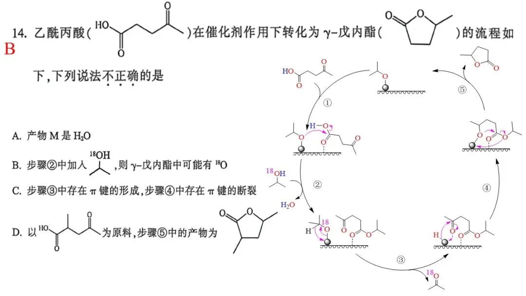 2604金华十校二模化学试卷解析与讲评 第16张